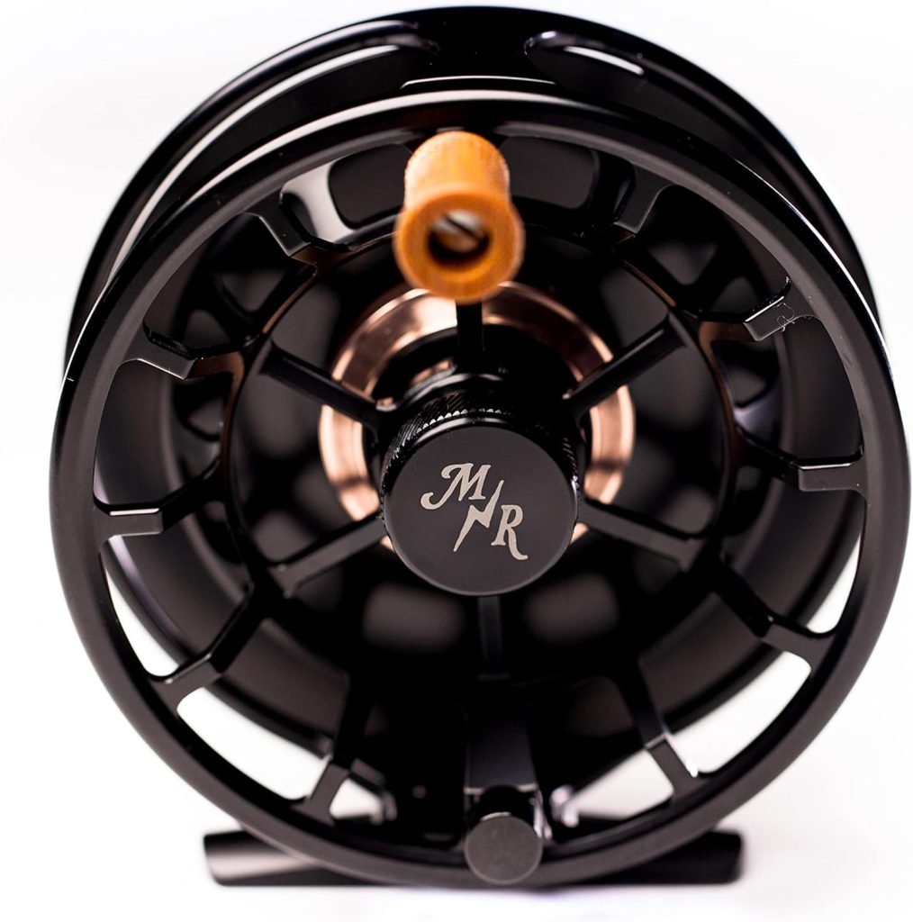 Moonshine Rod Co. The Creede Fly Fishing Reel 5/6 Copper. Fully Machined Large Arbor with Sealed Carbon Disk Drag